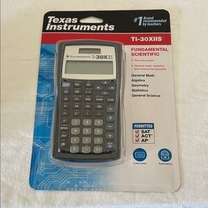 Texas Instruments TI-30XIIS Blue and Gray Calculator